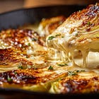 Creamy Cabbage Gratin with Onion and Gruyère