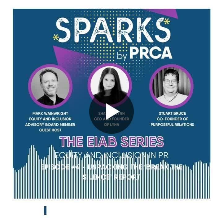 PRCA podcast on improving the representation of women at the top of the PR profession