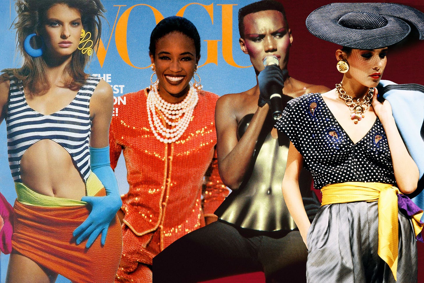 A 1980s Fashion History Lesson: Lycra, Power Suits, and Clothing as Concept  | Vogue