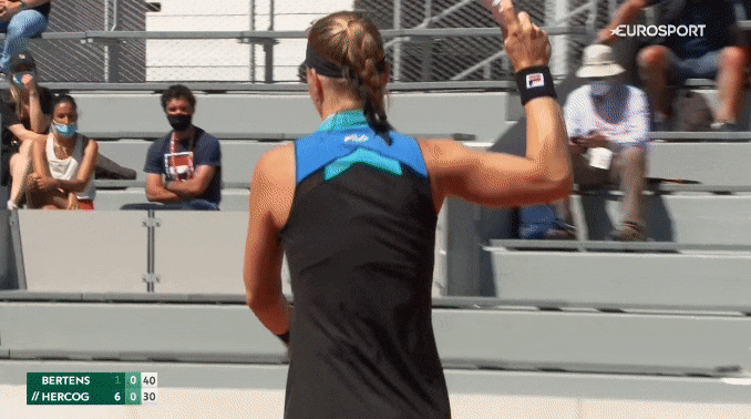 Bertens frustration Bertens frustration