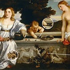 Titian's Sacred and Profane Love, Detail by Detail