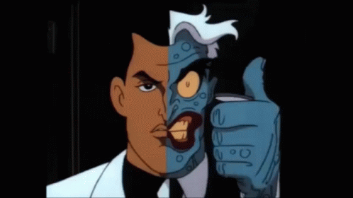 Coin Flip GIF - Harvey Dent Coin Flip Two Face - Discover & Share GIFs