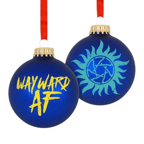 supernatural wayward af balls hot holiday gifts 2016 supernatural wayward af balls hot holiday gifts 2016