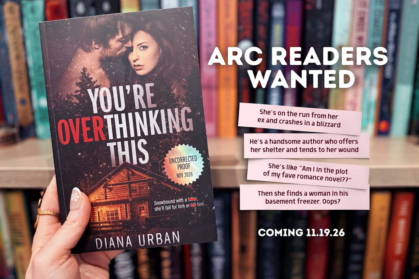 You're Overthinking This - ARC Readers Wanted You're Overthinking This - ARC Readers Wanted