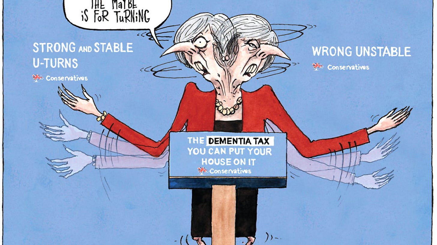 Critics have labelled it a 'dementia tax'. I'd call it vulture politics