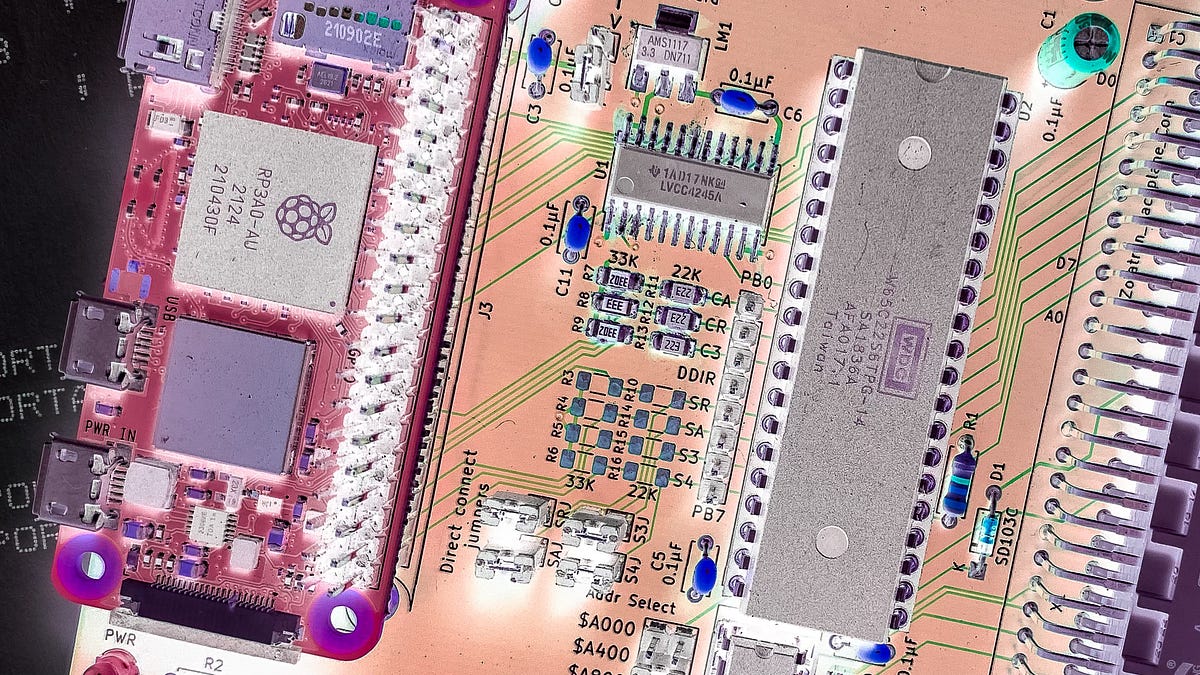 Using a Raspberry Pi for storage on a homebrew computer
