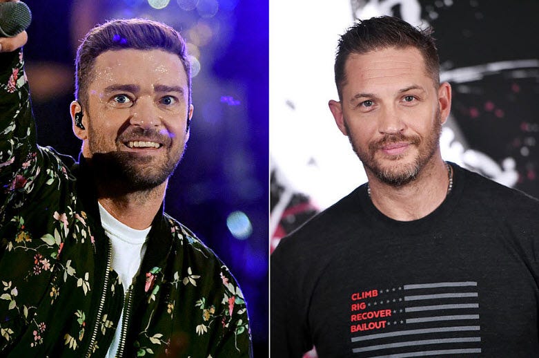 justin timberlake tom hardy offered elton john reocketman role justin timberlake tom hardy offered elton john reocketman role
