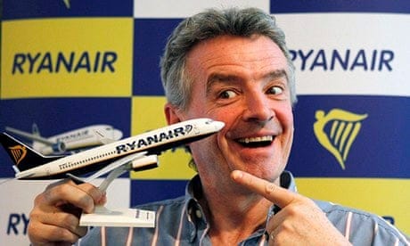 Michael O'Leary's 33 daftest quotes | Michael O'Leary | The Guardian