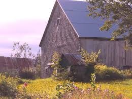 Old Farm Buildings in New Brunswick, Canada