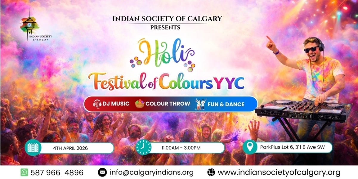 Event image for Holi: Festival of Colors YYC