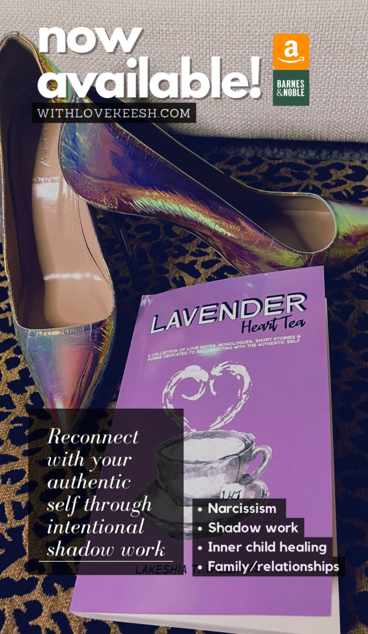 Lavender Heart Tea now at Amazon and Barnes & Noble