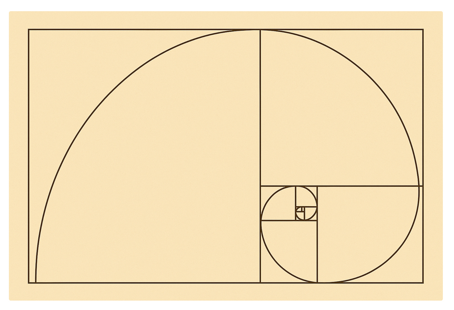 A golden ratio diagram on a paper

AI-generated content may be incorrect.