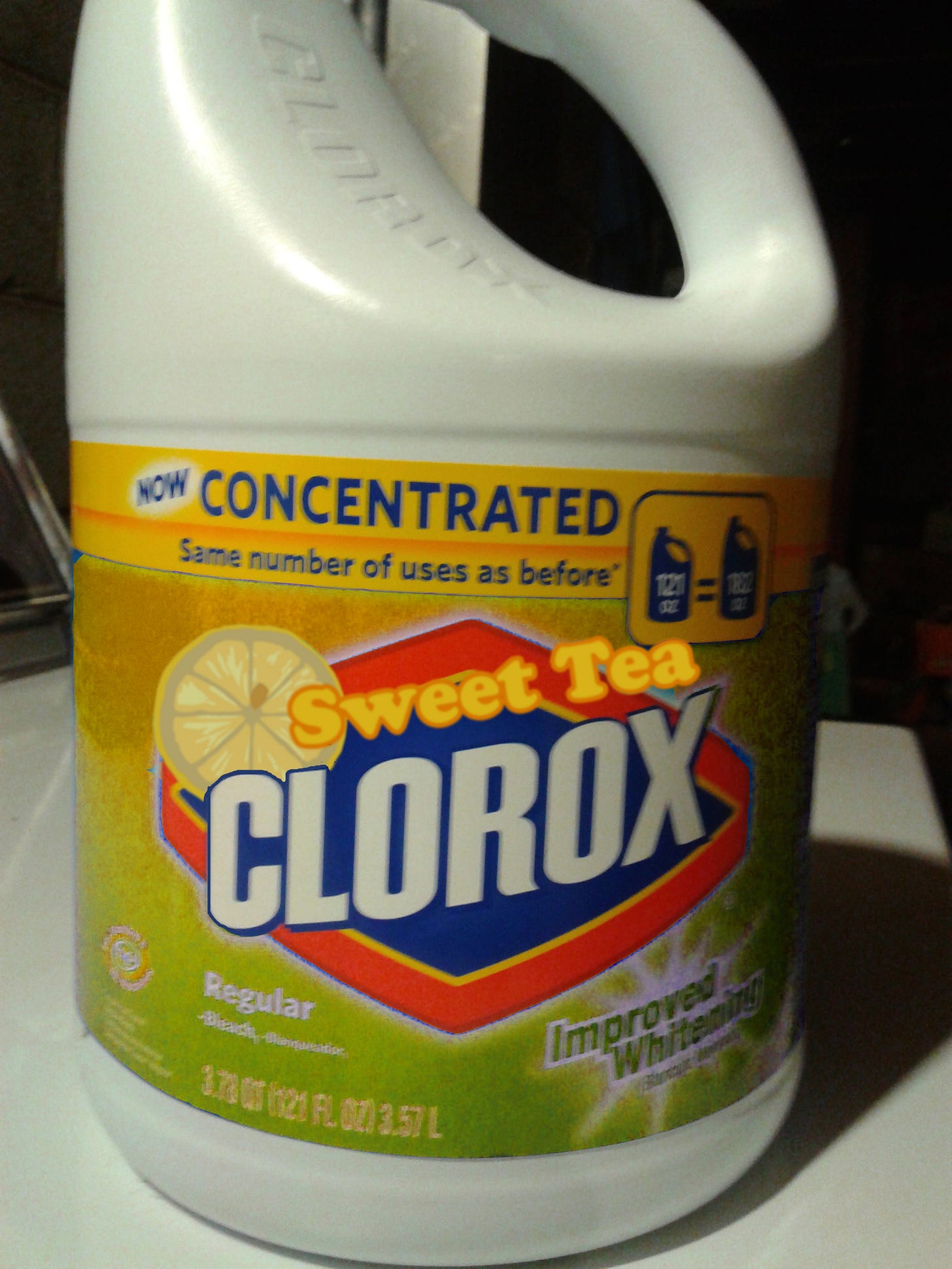 Sweet Tea Clorox.