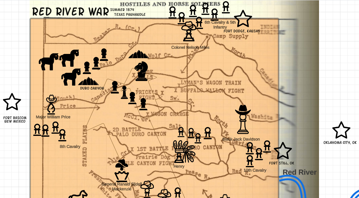 Battles of Texas Panhandle 1874