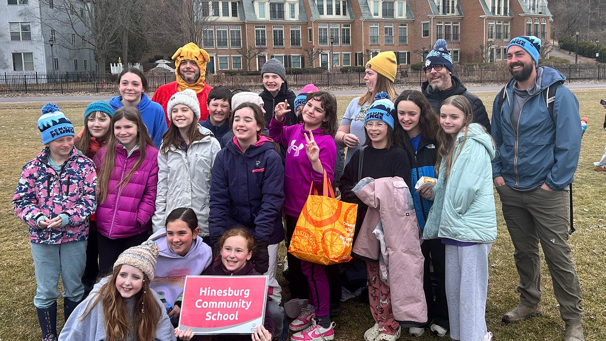 Hinesburg Community School Students Take the Plunge for Special Olympics Vermont