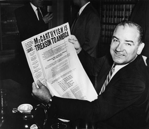 Sen. Joe McCarthy Makes First Accusations This Week In 1950 - WPR