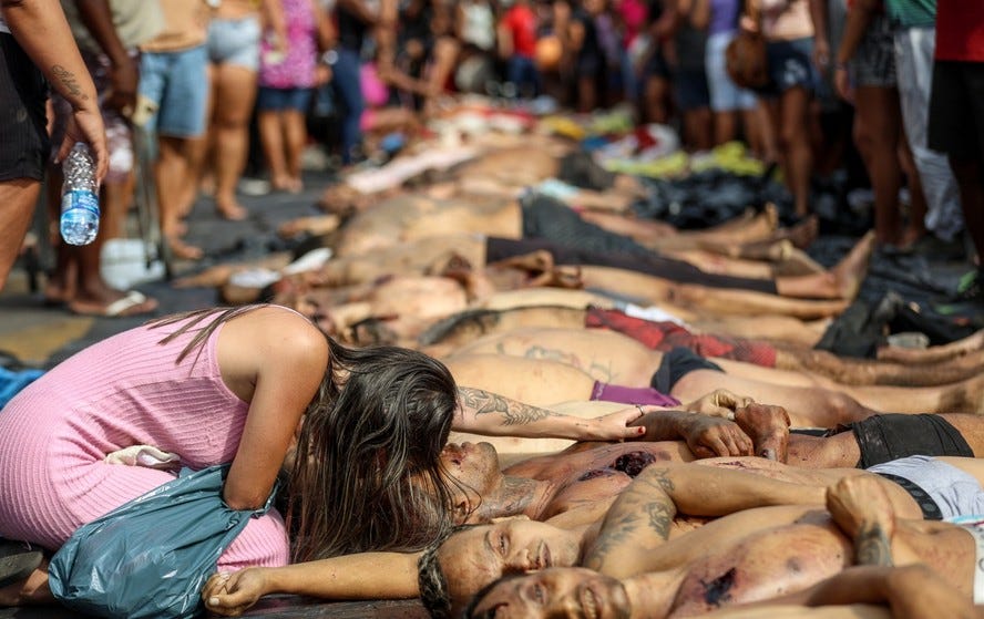 Falta nome para o que houve no Alemão e na Penha