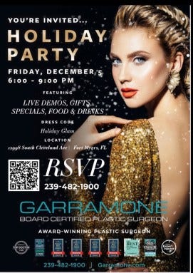 garrmone couture party - Frank Report Bot King Busted Again: Danesh claimed the Garramone holiday party was empty. Photos and guest logs show 826 attendees. Another reckless lie.
