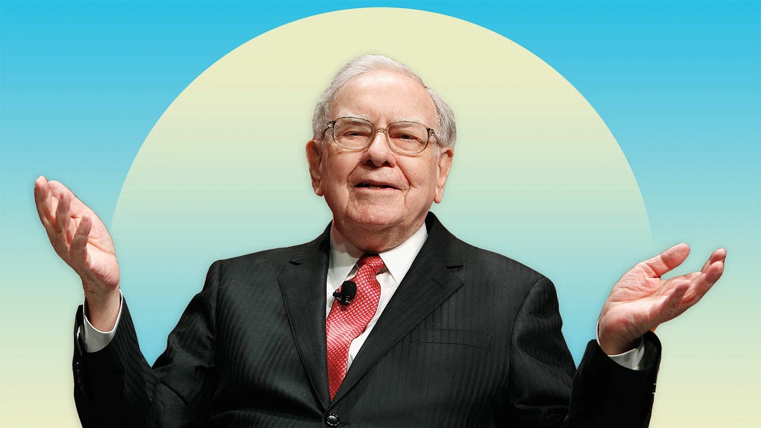 Warren Buffett Paints a Picture With a Sky-High Stack of $100 Bills