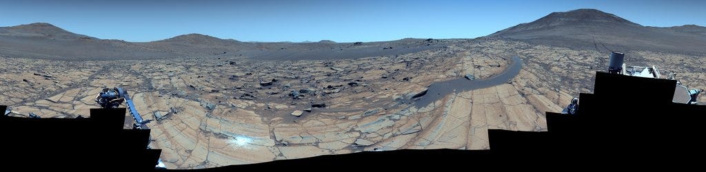 Captured at a location called Falbreen, on May 26, 2025, 96 images were stitched together to create this 360-degree view.