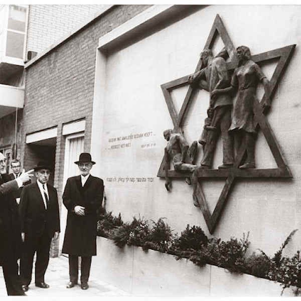 The Jewish Monument at The Hague which memorializes the city’s Jews who were deported and murdered in the Holocaust features the quote from Deuteronomy 25:17–19 “Remember what Amalek did to you.” Source: Jewish Monument Foundation The Hague The Jewish Monument at The Hague which memorializes the city’s Jews who were deported and murdered in the Holocaust features the quote from Deuteronomy 25:17–19 “Remember what Amalek did to you.” Source: Jewish Monument Foundation The Hague