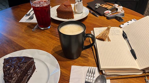 encontro journal Salvador num café em Salvador