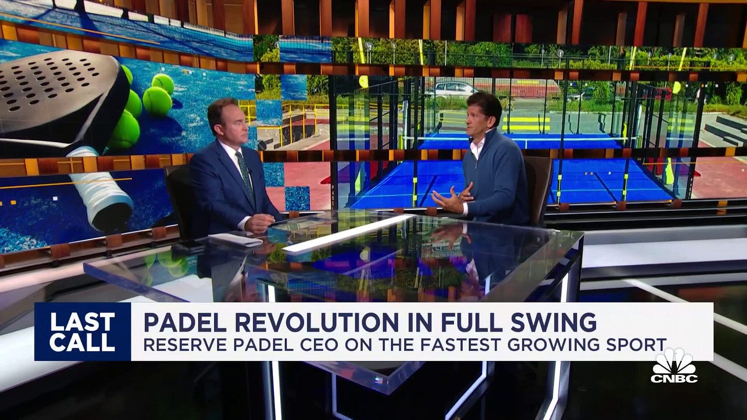 'Padel' coming to Manhattan as sport grows in popularity
