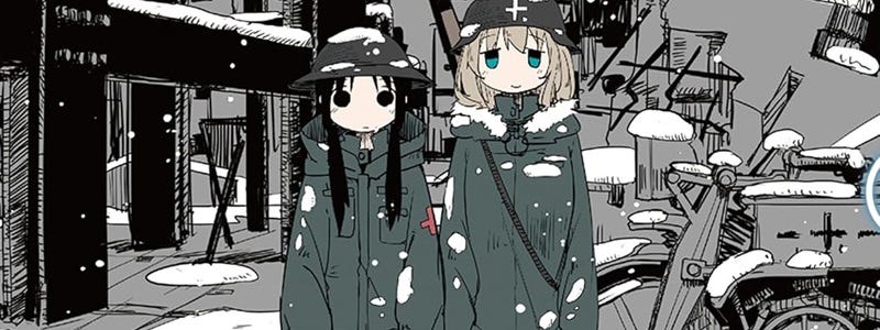 Baú Editora publicará o mangá “As Viajantes do Fim” (“Girls' Last Tour”) |  Biblioteca Brasileira de Mangás