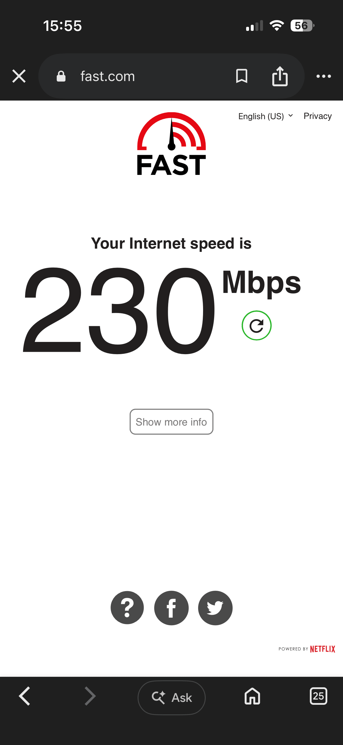 SAGA Coffee Stories - internet speed test