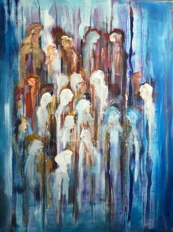 Confusion by Auke Mulder (2018) : Painting Acrylic on Canvas - SINGULART