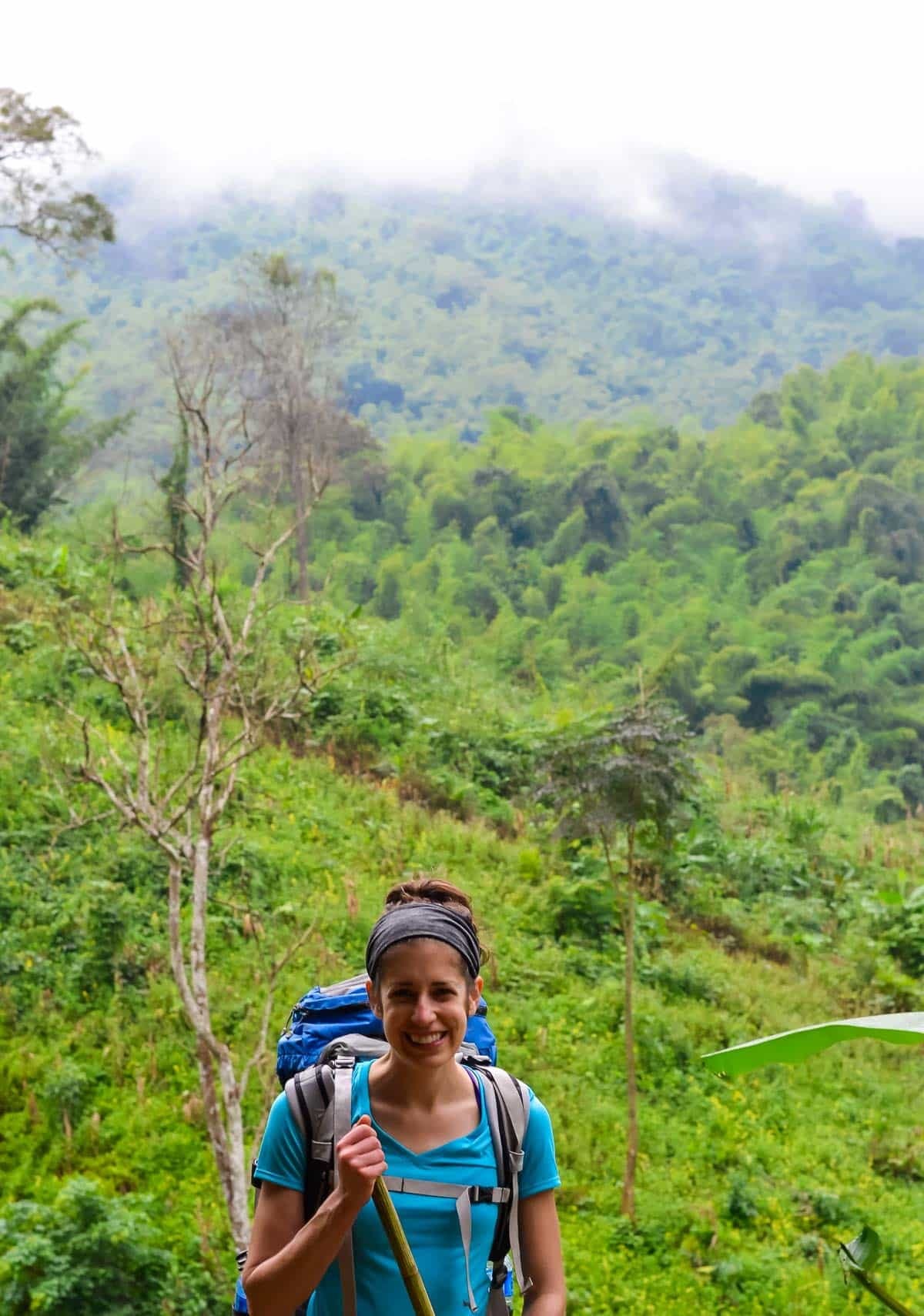 Northern Thailand hiking trail