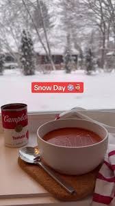 Ultimate Snow Day Necessities: Campbell's Soup and Cozy Vibes