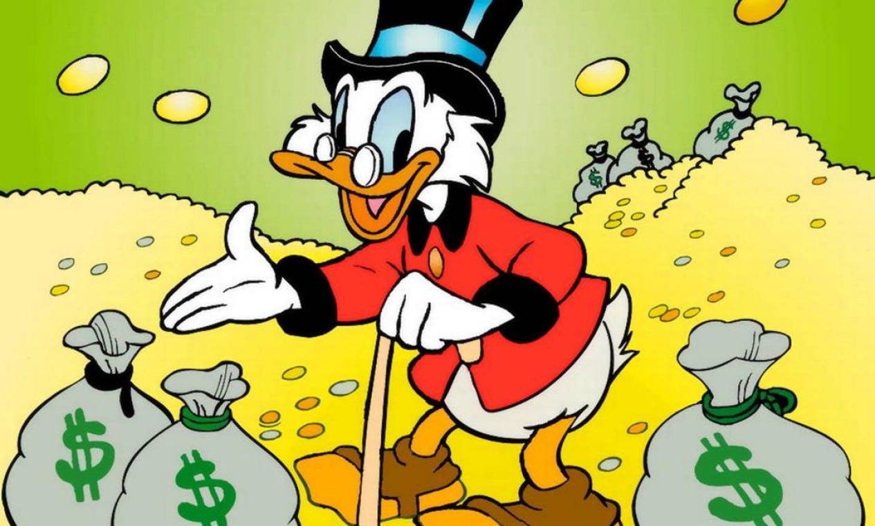 Receita está em busca dos contribuintes “Tio Patinhas”, que guardam  fortunas em casa - Jornal O Globo