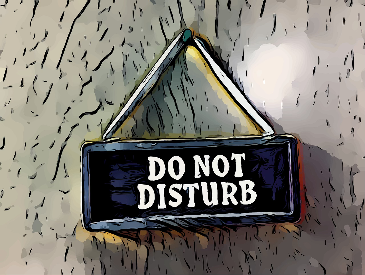 Do Not Disturb sign