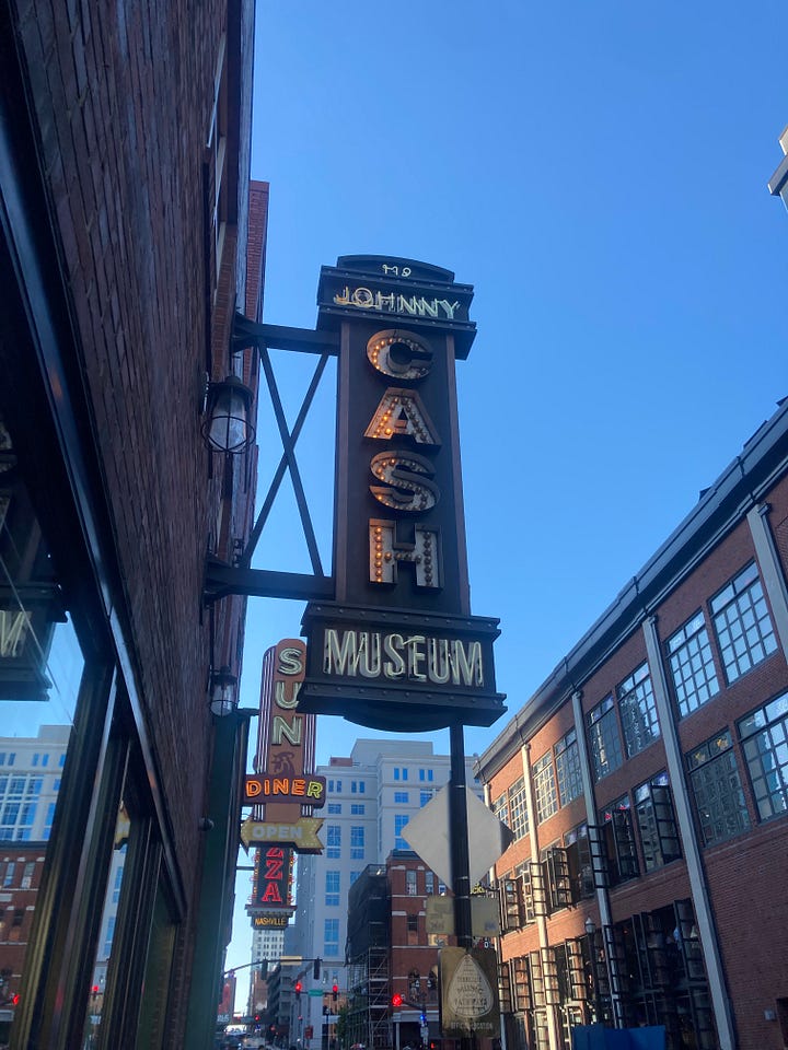 Various photos of scenic important places in Nashville