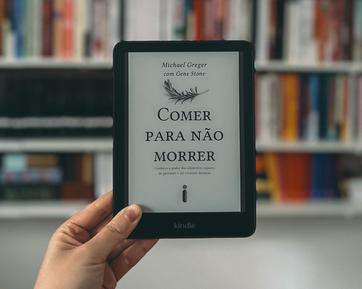 O livro Comer para não morrer