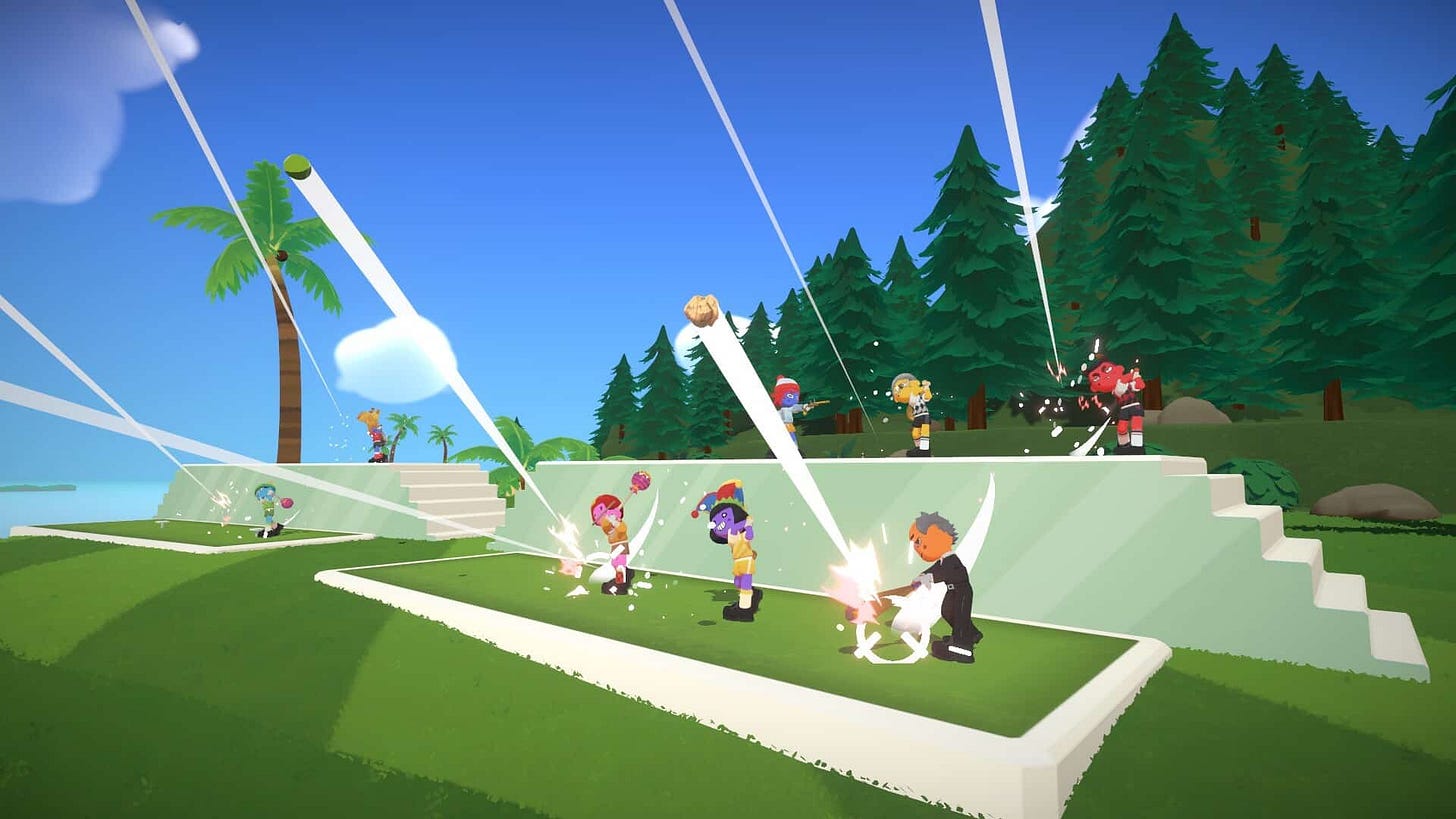 Super Battle Golf Turns Golf Into Total Chaos - The Escapist Super Battle Golf Turns Golf Into Total Chaos - The Escapist