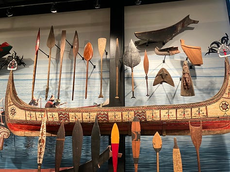 Paddling with ducks on Union Lake and visiting the dinosaurs at UW Burke Museum
