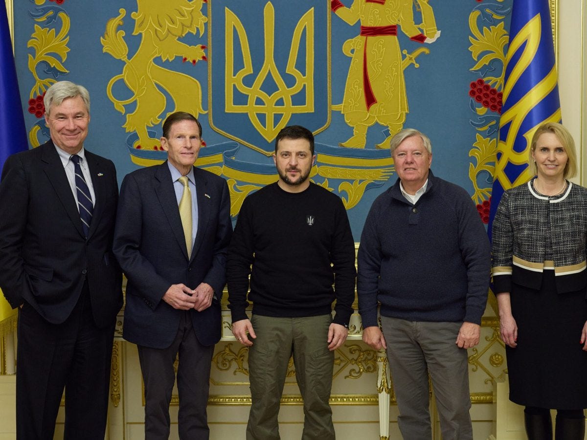 Senator Whitehouse visits Ukraine, joins bipartisan effort to hold Russia accountable for war crimes