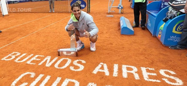 rafael nadal wins title argentina open 2015 images rafael nadal wins title argentina open 2015 images