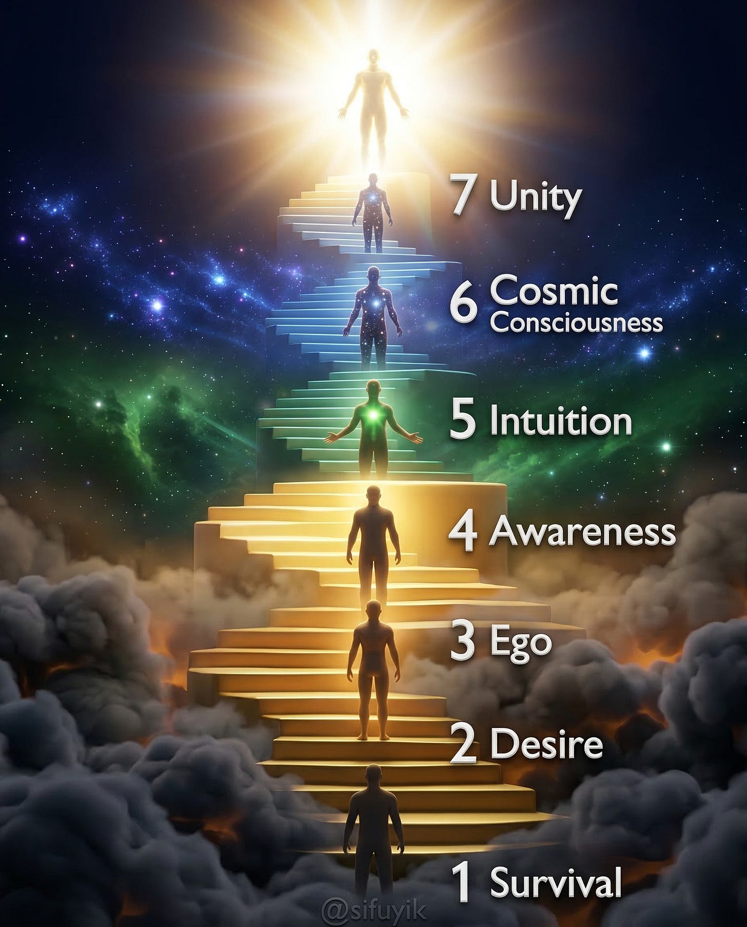 The levels of consciousness. Which one are you in?