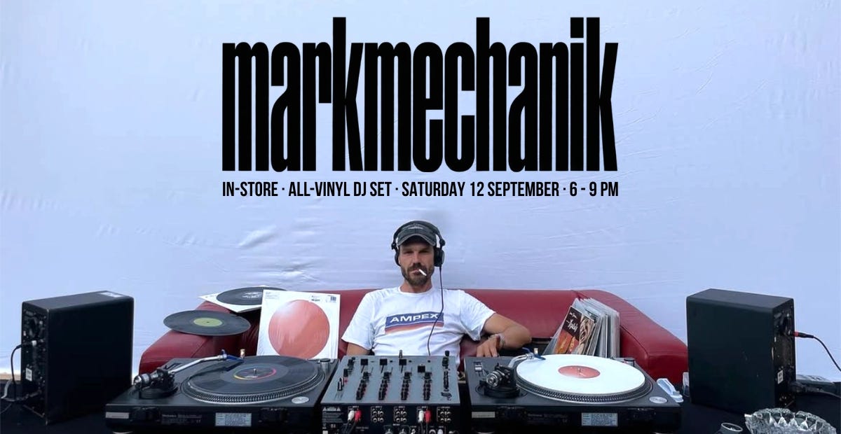 IN-STORE: MARKMECHANIK (VIERUNDVIERZIG) - ALL VINYL DJ SET