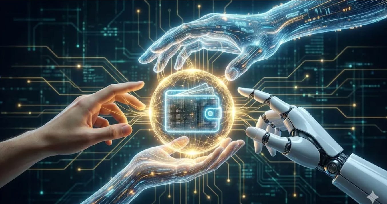 Three-axis economy: Human, Robot, and AI. Three-axis economy: Human, Robot, and AI.