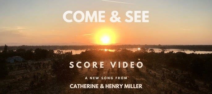 Come & See (Score Video) - YouTube