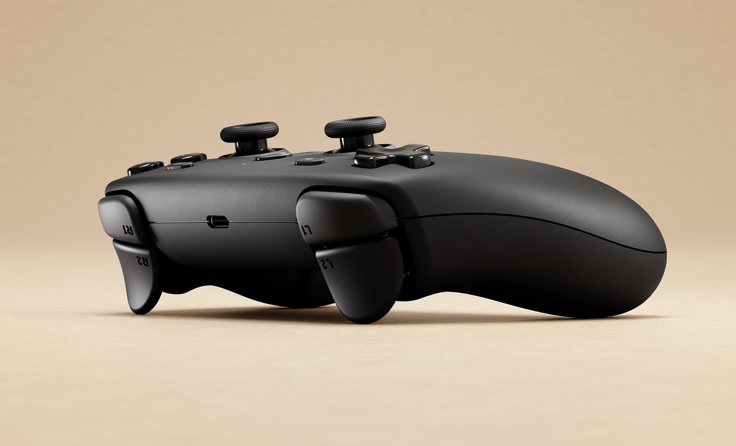 Steam Controller side view Steam Controller side view