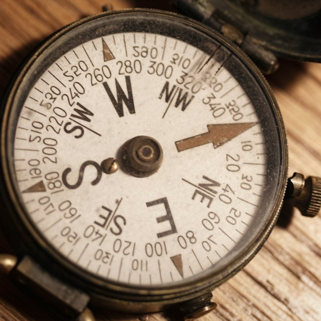 round black compass round black compass