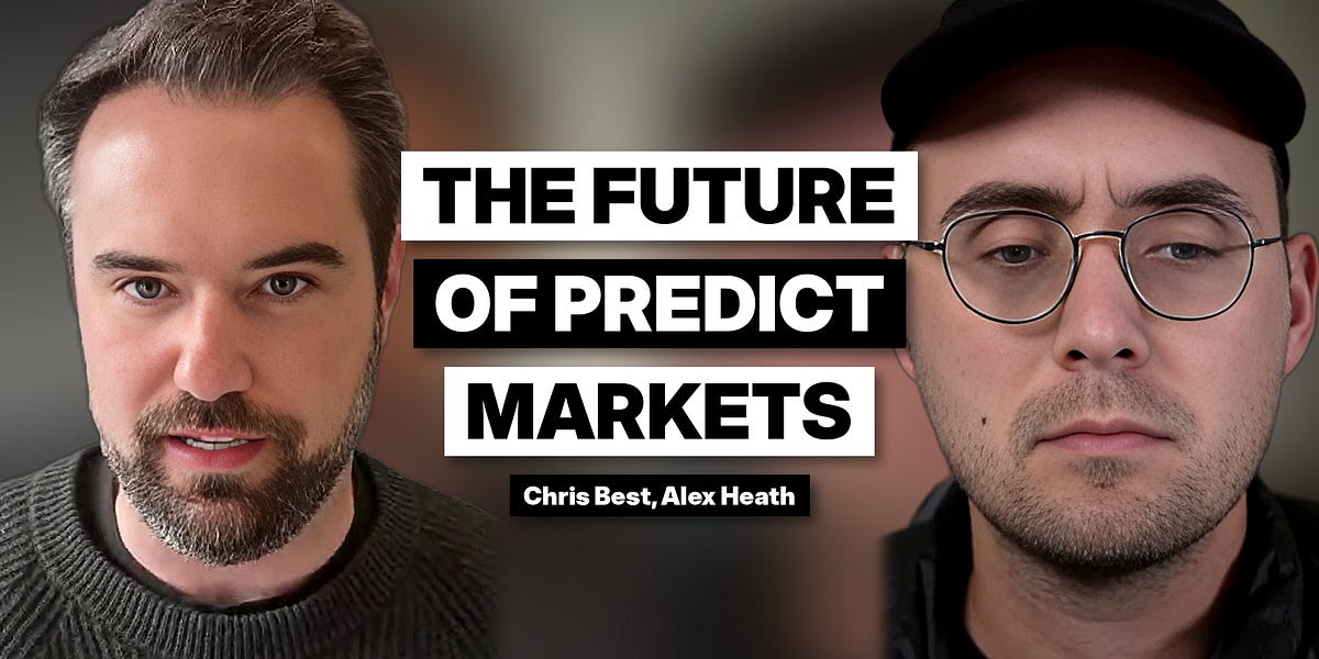 Prediction markets are invading everything - by Alex Heath
