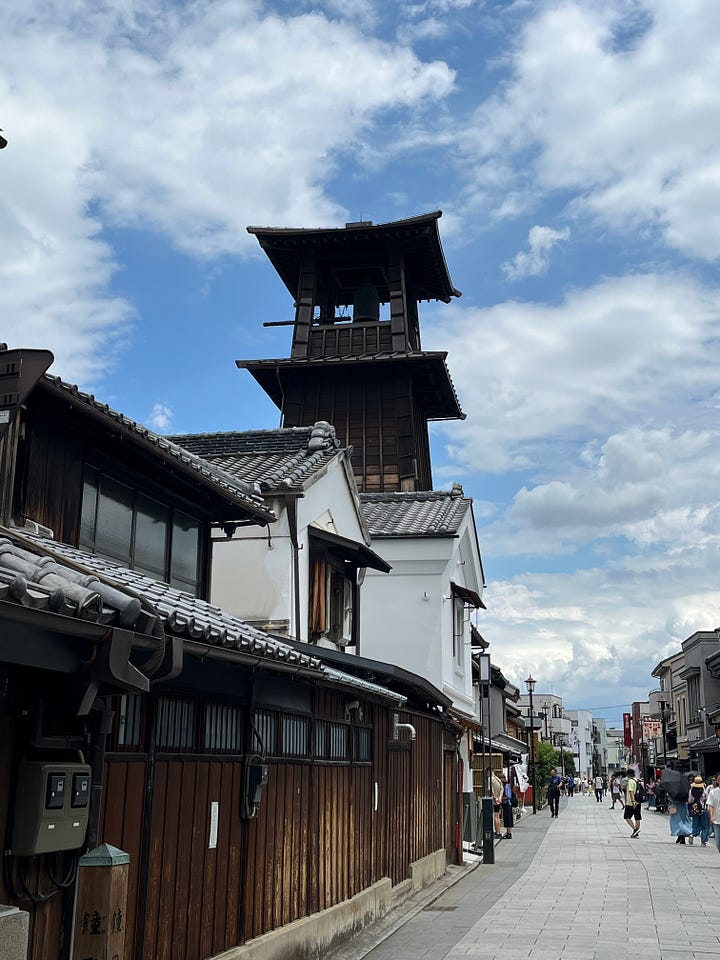 Photos of Kawagoe on the outskirts of Tokyo