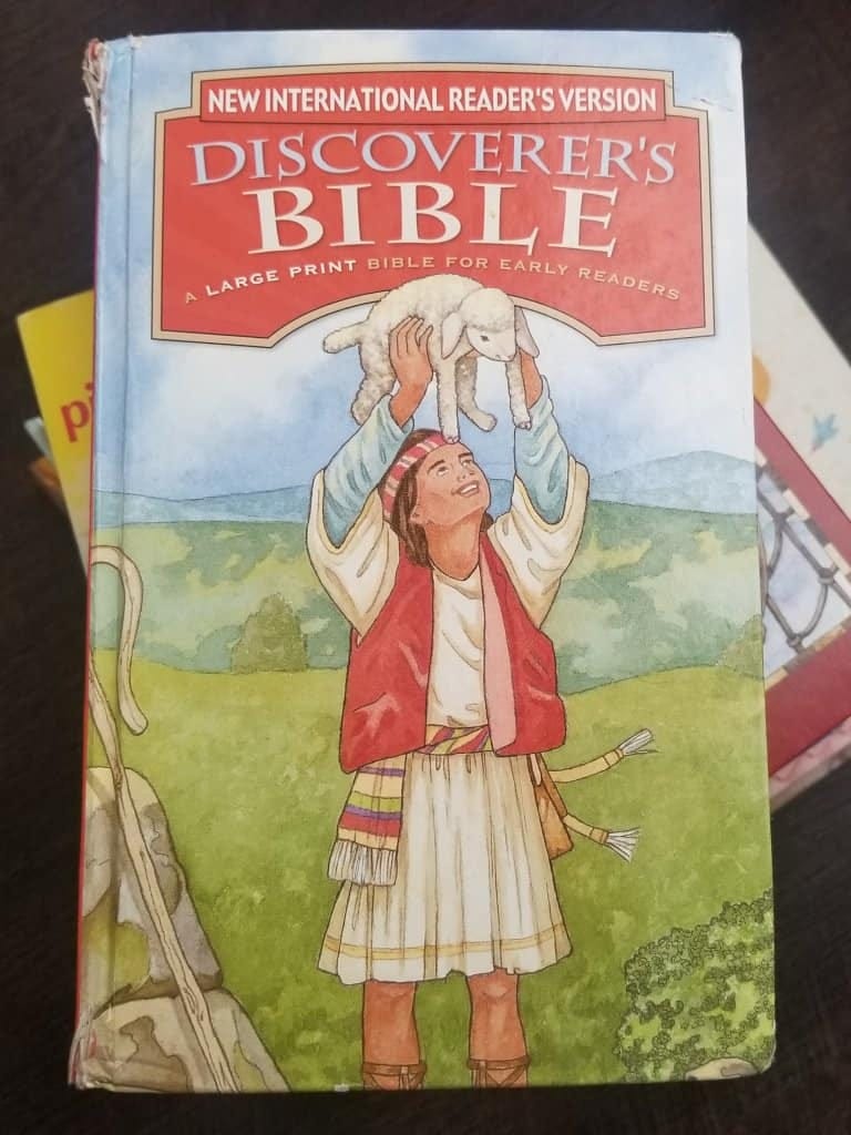 The Discoverer's Bible, a large print Bible for young readers. The Discoverer's Bible, a large print Bible for young readers.