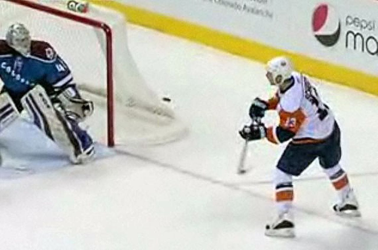 Fulton's Rob Schremp makes amazing goal for NHL's Islanders - syracuse.com